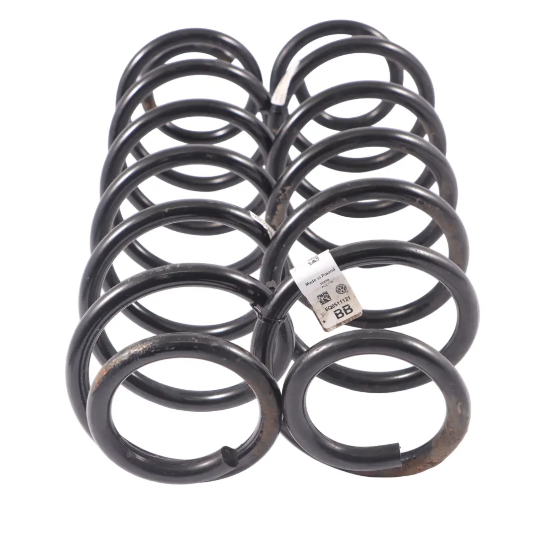 AUDI A3 8V Sportback 1.6 TDI Rear Suspension N/O/S Spring SET BB RP8 - SKU 5Q0511121BB - Part number 5Q0511121BB