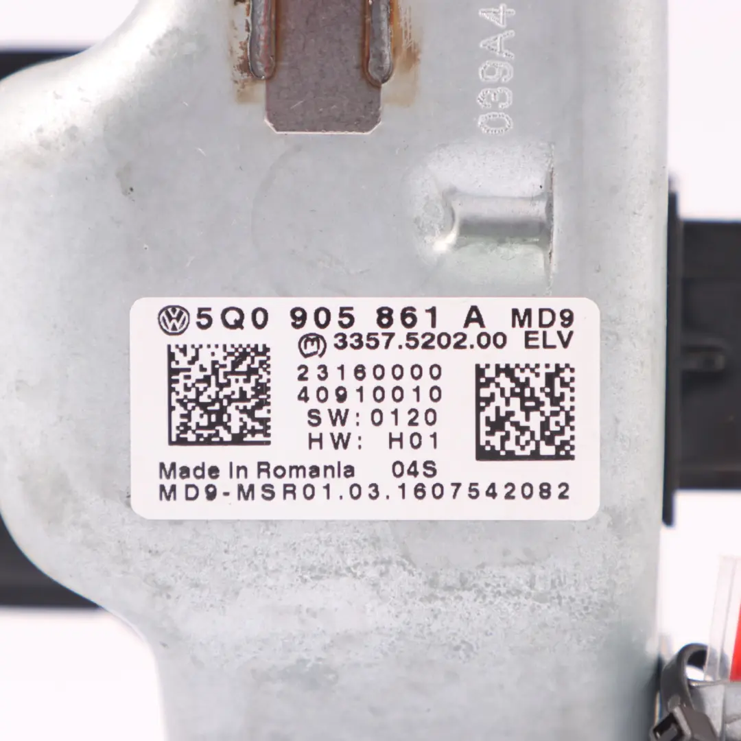 Module de verrouillage de la colonne de direction pour Volkswagen Golf VII à propos du numéro de pièce 5Q0905861A Volkswagen Golf VII Module de verrouillage de la colonne de direction - SKU 5Q0905861A - Numéro de pièce 5Q0905861A