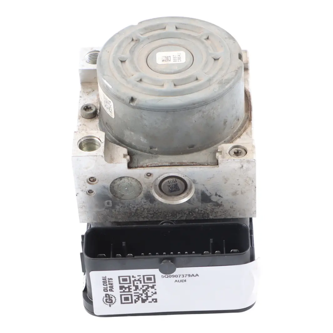 ABS Pump Modulator Hydraulic Control Brake Unit to Audi A3 8V with Part number 5Q0907379AA Audi A3 8V ABS Pump Modulator Hydraulic Control Brake Unit - SKU 5Q0907379AA - Part number 5Q0907379AA