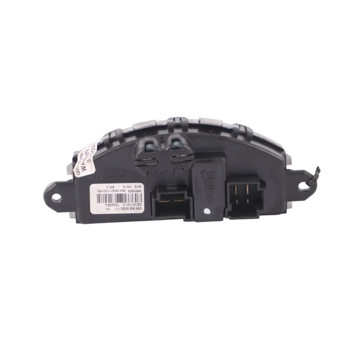 Volkswagen Golf 5G Motor Soplador Calentador Ventilador Resistor - SKU 5Q0907521C-1 - Número de pieza 5Q0907521C