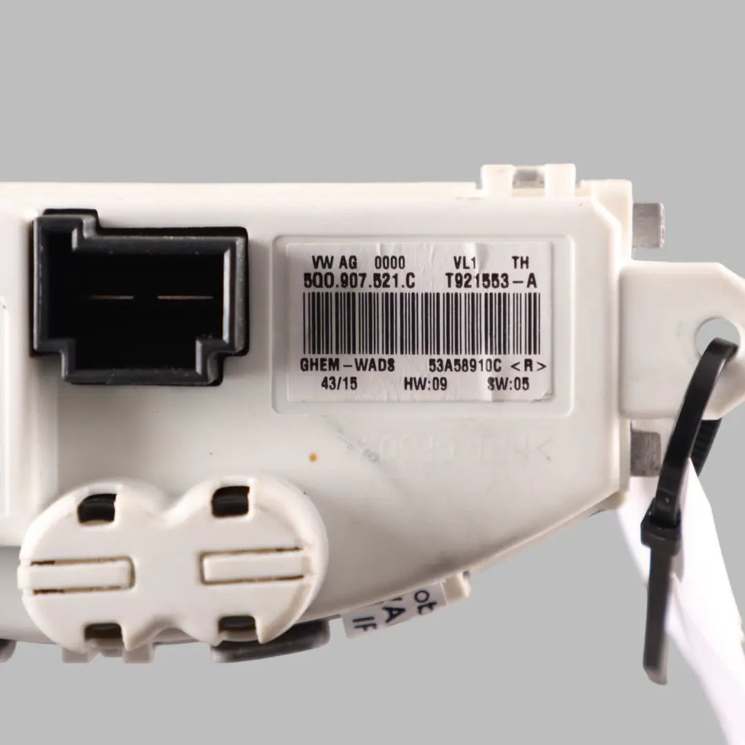 Audi A3 8V Blower Motor Heater Fan Resistor Regulator Control Unit - SKU 5Q0907521C - Part number 5Q0907521C