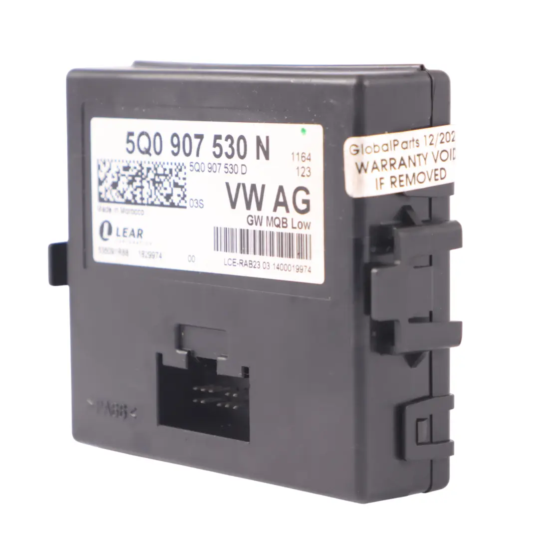 Skoda Octavia 5E Gateway Steuer Gerät ECU - SKU 5Q0907530N - Teilenummer 5Q0907530N