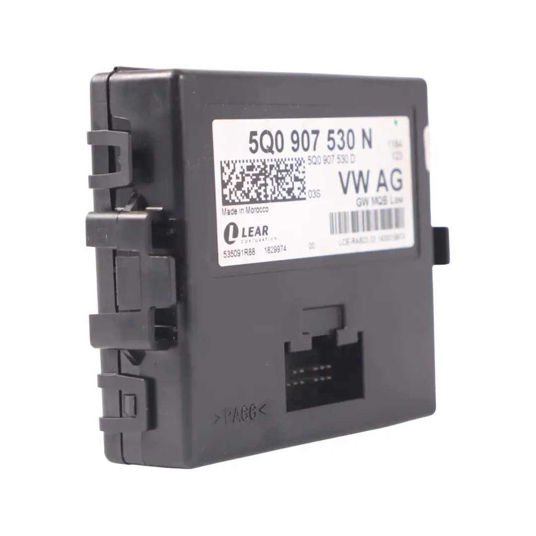 Skoda Octavia 5E Unité de module de contrôle de la passerelle ECU - SKU 5Q0907530N - Numéro de pièce 5Q0907530N