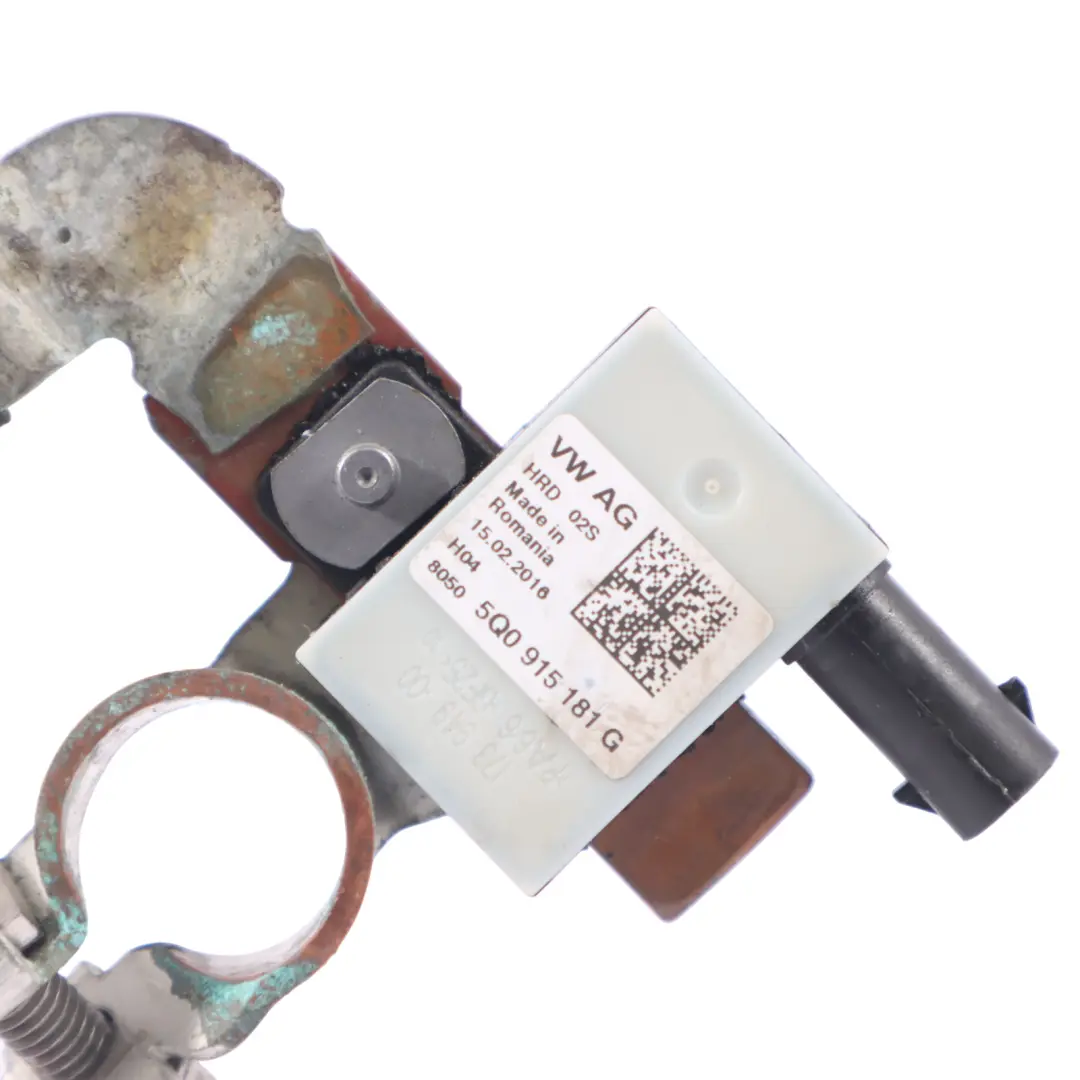 Negative Battery Terminal Cable Wiring Volkswagen VW Golf Mk7 - SKU 5Q0915181G - Part number 5Q0915181G