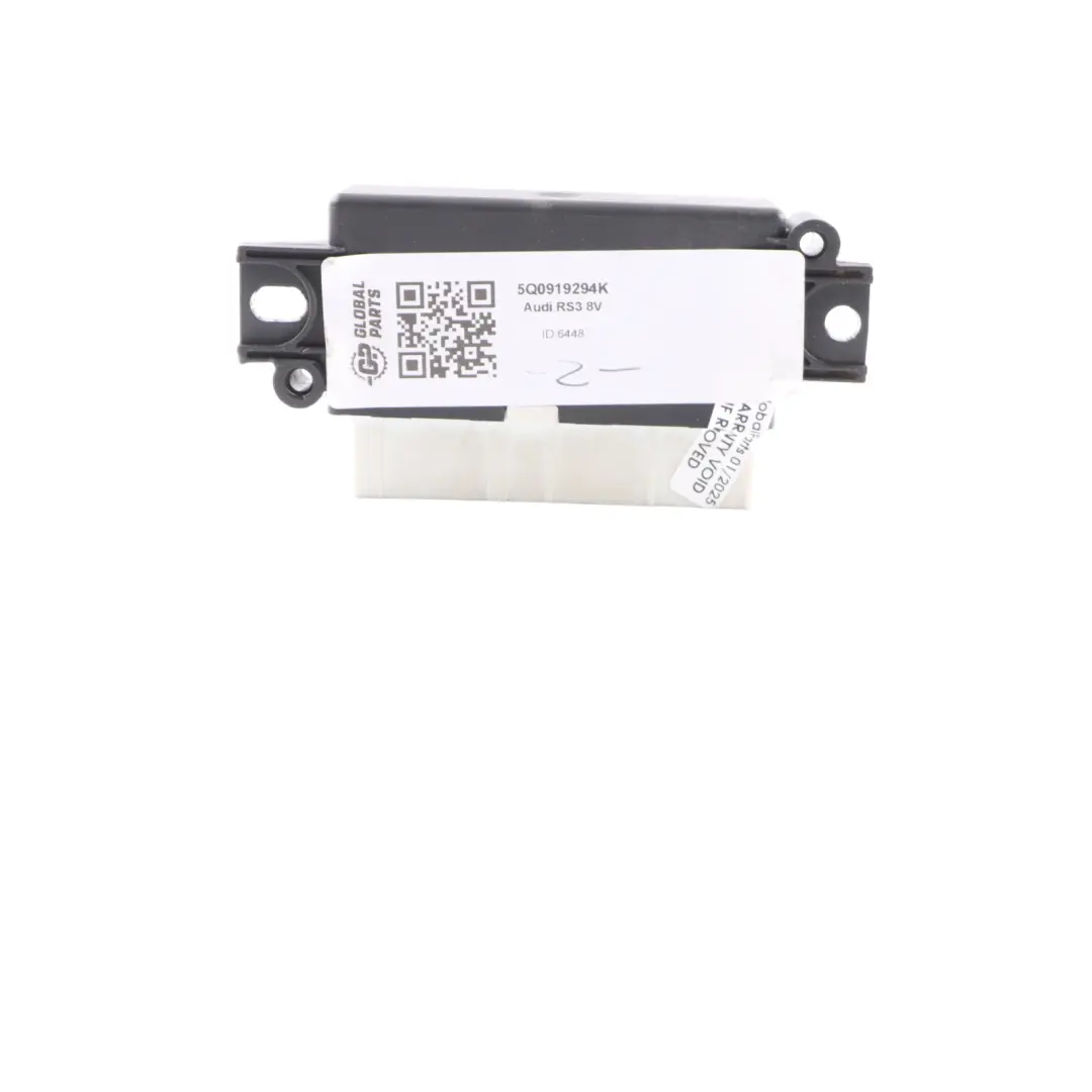 Modulo Sensore Di Controllo Distanza Parcheggio PDC per Audi RS3 8V con numero di parte 5Q0919294K Audi RS3 8V Modulo Sensore Di Controllo Distanza Parcheggio PDC - SKU 5Q0919294K - Numero di parte 5Q0919294K