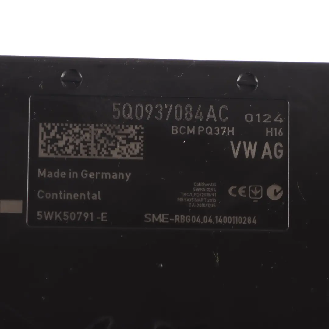 Skoda Octavia 5E Module de l'unité de contrôle BCM ECU Unit - SKU 5Q0937084AC - Numéro de pièce 5Q0937084AC