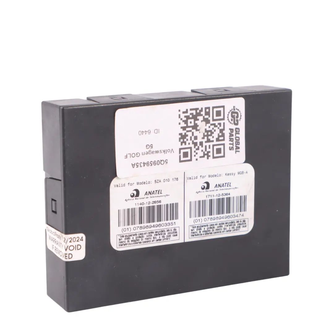 Volkswagen Golf CD1 Keyless Go Module ECU Entry Control Unit - SKU 5Q0959435A - Part number 5Q0959435A