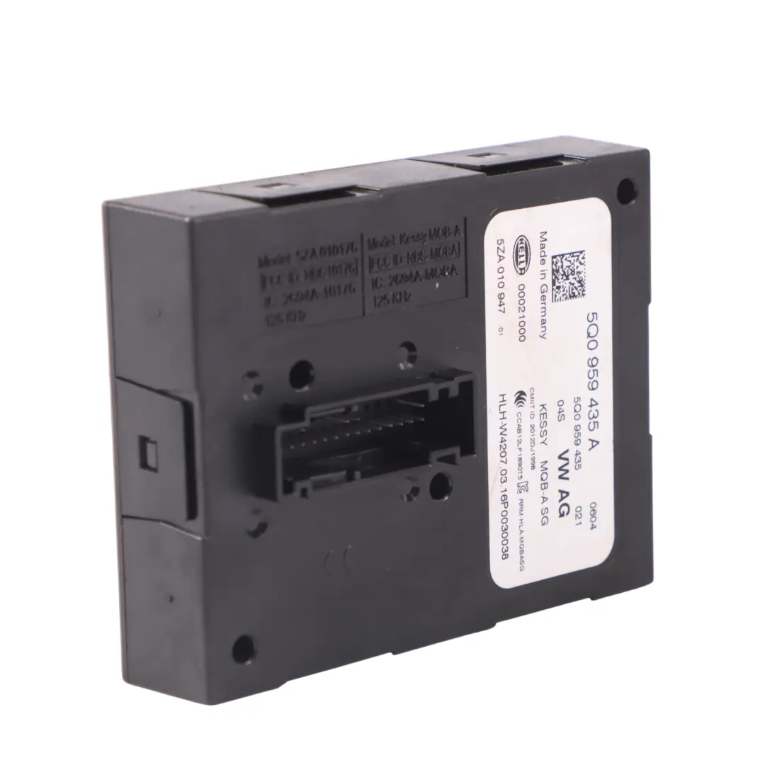 Keyless Go Módulo ECU Unidad de Control Entrada para Volkswagen Golf CD1 con número de pieza 5Q0959435A Volkswagen Golf CD1 Keyless Go Módulo ECU Unidad de Control Entrada - SKU 5Q0959435A - Número de pieza 5Q0959435A