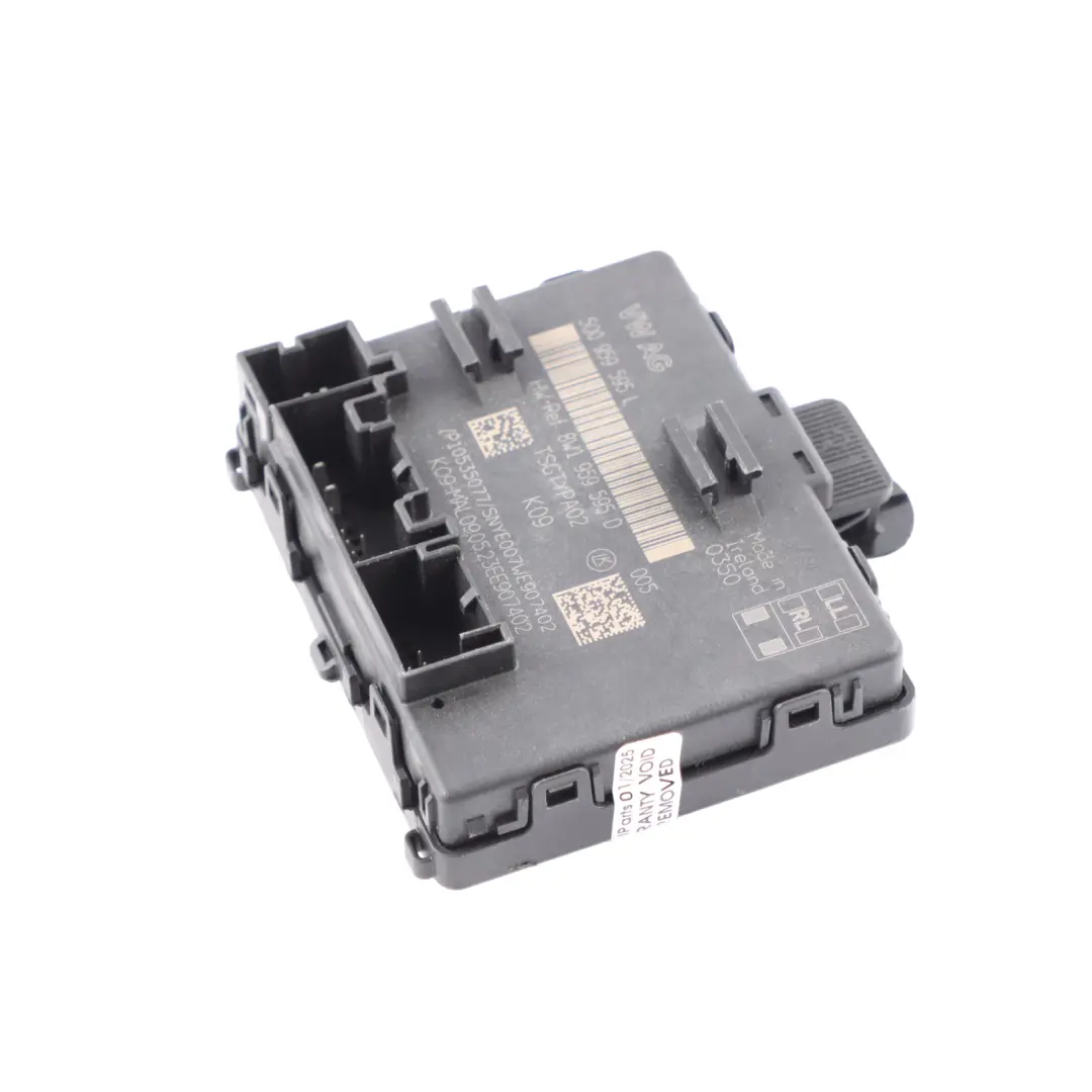 8Y Rear Door Control Module Unit ECU Driver's Side Right O/S to Audi A3 with Part number 5Q0959595L Audi A3 8Y Rear Door Control Module Unit ECU Driver's Side Right O/S - SKU 5Q0959595L - Part number 5Q0959595L