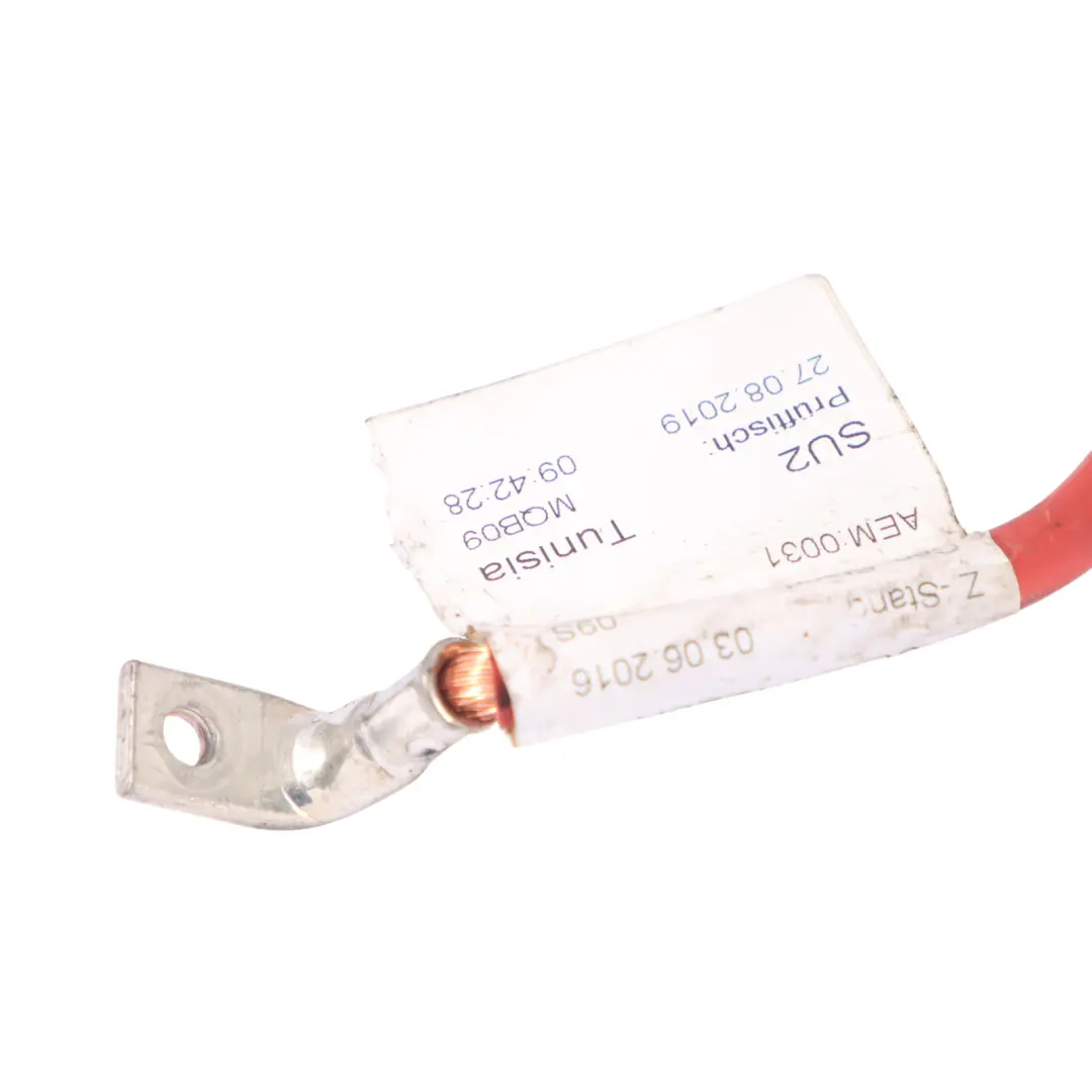 Audi A3 8V 1.5 TFSI DPCA Positiv Batterie Blei Klemme Kabel Baum - SKU 5Q0971228K - Teilenummer 5Q0971228K