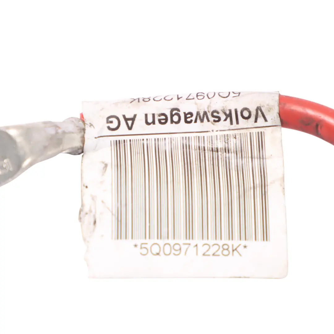 Audi A3 8V 1.5 TFSI DPCA Positiv Batterie Blei Klemme Kabel Baum - SKU 5Q0971228K - Teilenummer 5Q0971228K