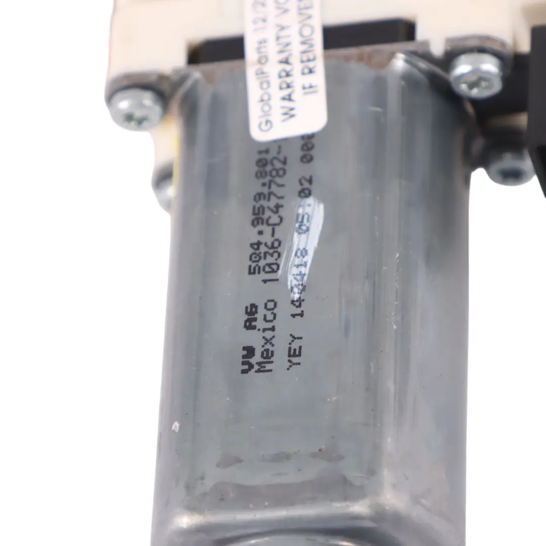 Audi Q5 FY Front Door Window Lifter Mechanism Motor Actuator Left N/S - SKU 5Q4959801B - Part number 5Q4959801B