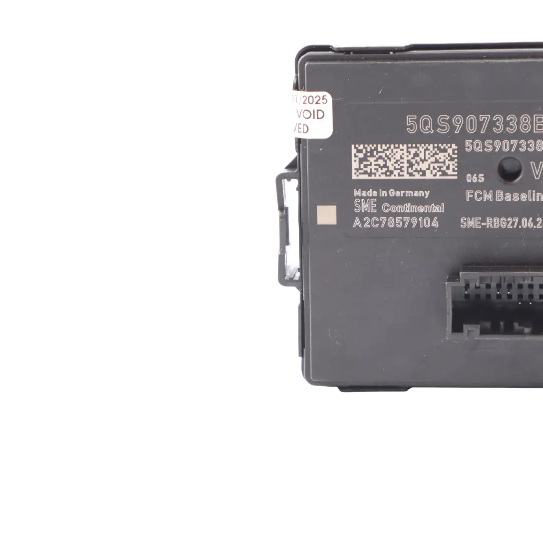 8Y Unidad De Control De Alcance De Faro Módulo ECU para Audi A3 S3 con número de pieza 5QS907338B Audi A3 S3 8Y Unidad De Control De Alcance De Faro Módulo ECU - SKU 5QS907338B - Número de pieza 5QS907338B