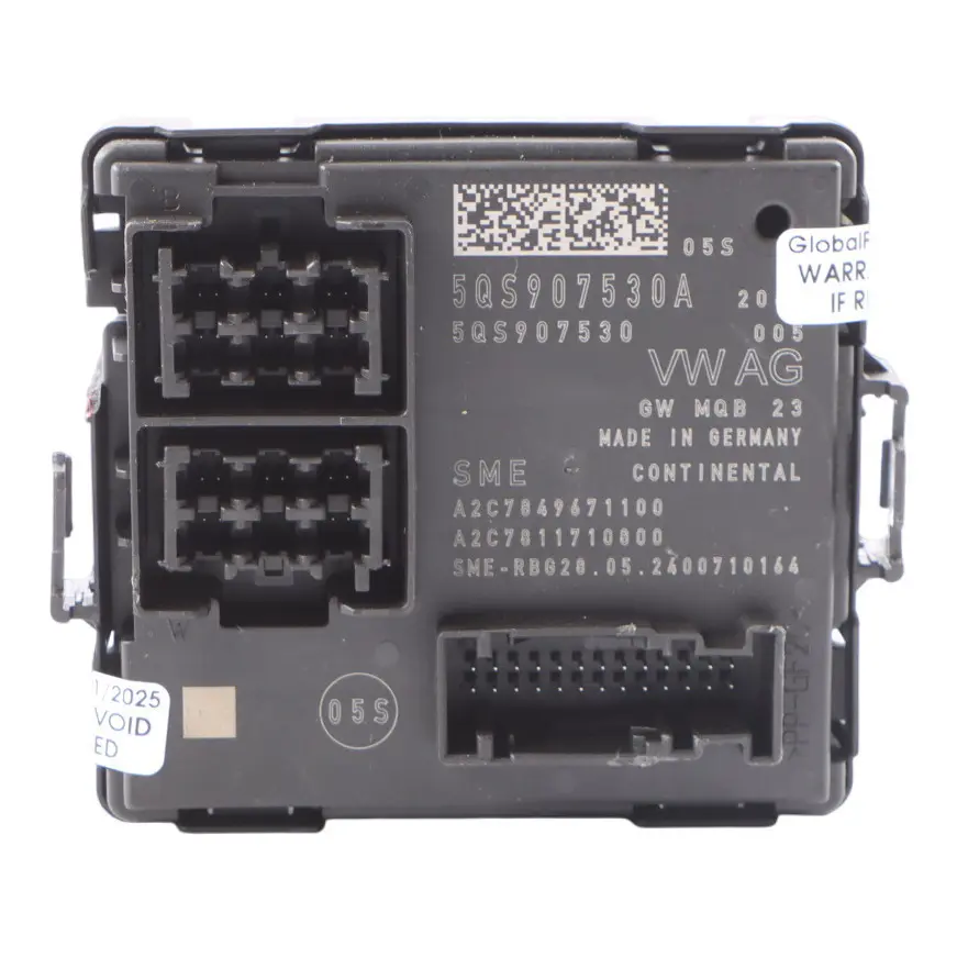 8Y Interfaccia Diagnostica Bus Dati Gateway Unità Controllo per Audi S3 con numero di parte 5QS907530A Audi S3 8Y Interfaccia Diagnostica Bus Dati Gateway Unità Controllo - SKU 5QS907530A - Numero di parte 5QS907530A