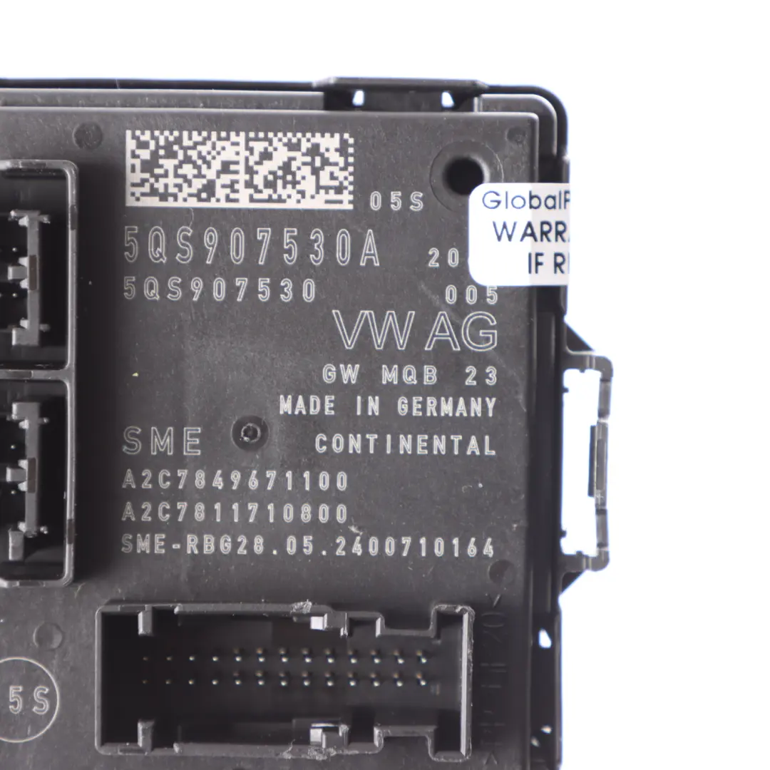 8Y Interfaccia Diagnostica Bus Dati Gateway Unità Controllo per Audi S3 con numero di parte 5QS907530A Audi S3 8Y Interfaccia Diagnostica Bus Dati Gateway Unità Controllo - SKU 5QS907530A - Numero di parte 5QS907530A