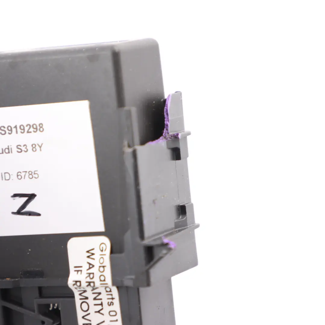 8Y VW Caddy SB Mk4 Moduł Czujnika Parkowania PDC do Audi A3 S3 o numerze 5QS919298 Audi A3 S3 8Y VW Caddy SB Mk4 Moduł Czujnika Parkowania PDC - SKU 5QS919298 - Numer Części 5QS919298