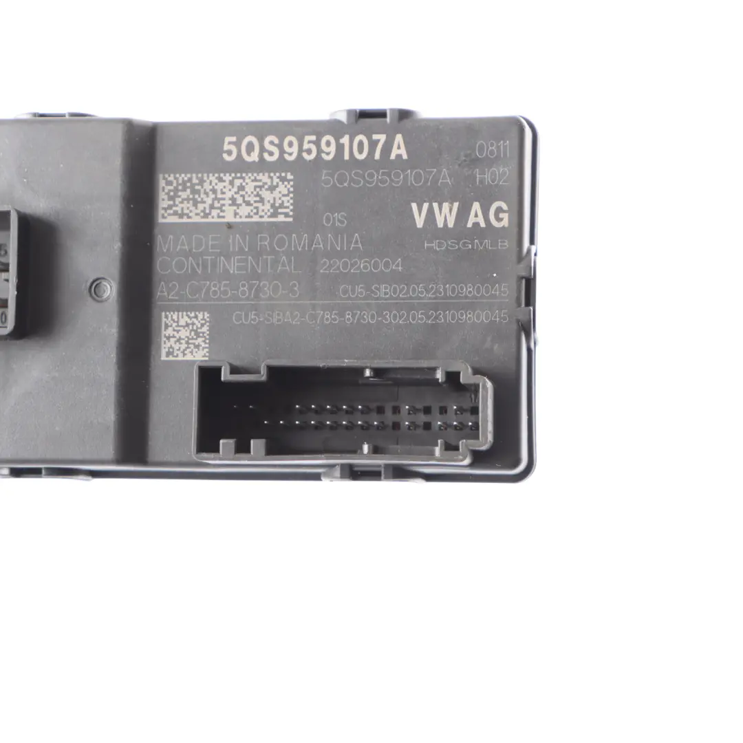 8Y Rear Boot Trunk Lid Tailgate Control Unit Module ECU to Audi S3 with Part number 5QS959107A Audi S3 8Y Rear Boot Trunk Lid Tailgate Control Unit Module ECU - SKU 5QS959107A - Part number 5QS959107A