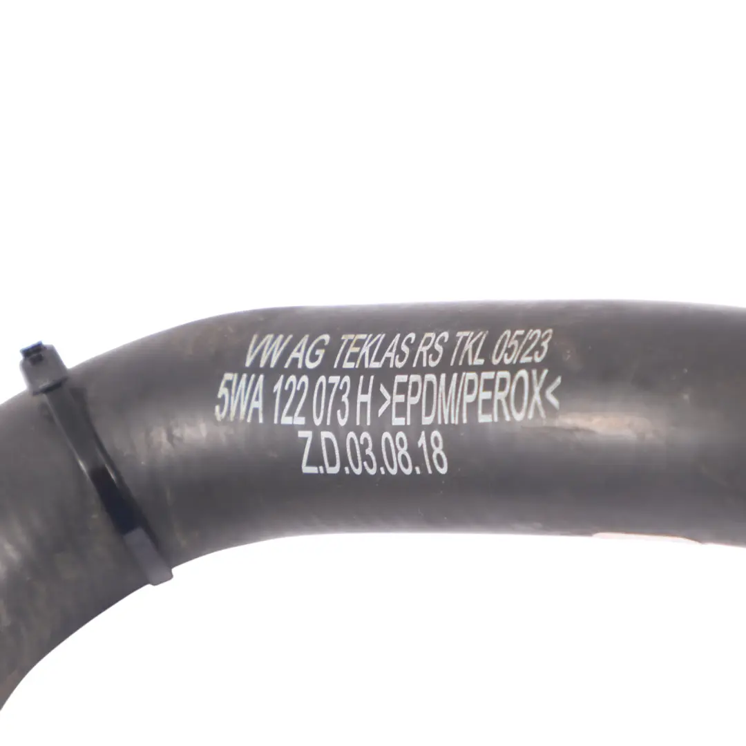 Coolant Hose Volkswagen Golf CD1 Polo 1.0 TSI Water Tube Line Pipe to with Part number 5WA122073H Coolant Hose Volkswagen Golf CD1 Polo 1.0 TSI Water Tube Line Pipe - SKU 5WA122073H - Part number 5WA122073H