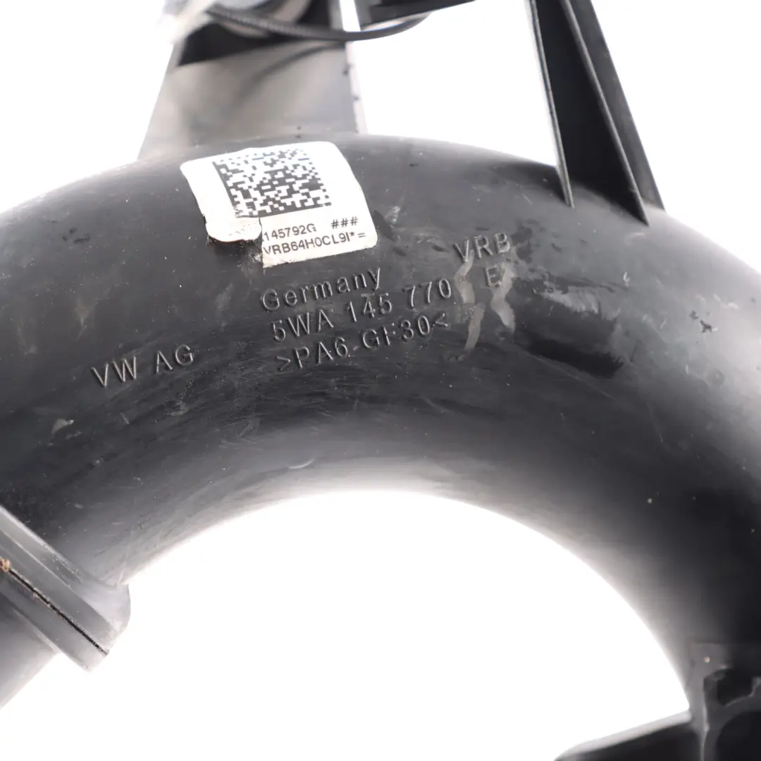 Intake Audi A3 8Y Volkswagen Golf VIII Intercooler Pipe Hose to Air with Part number 5WA145770 Air Intake Audi A3 8Y Volkswagen Golf VIII Intercooler Pipe Hose - SKU 5WA145770 - Part number 5WA145770