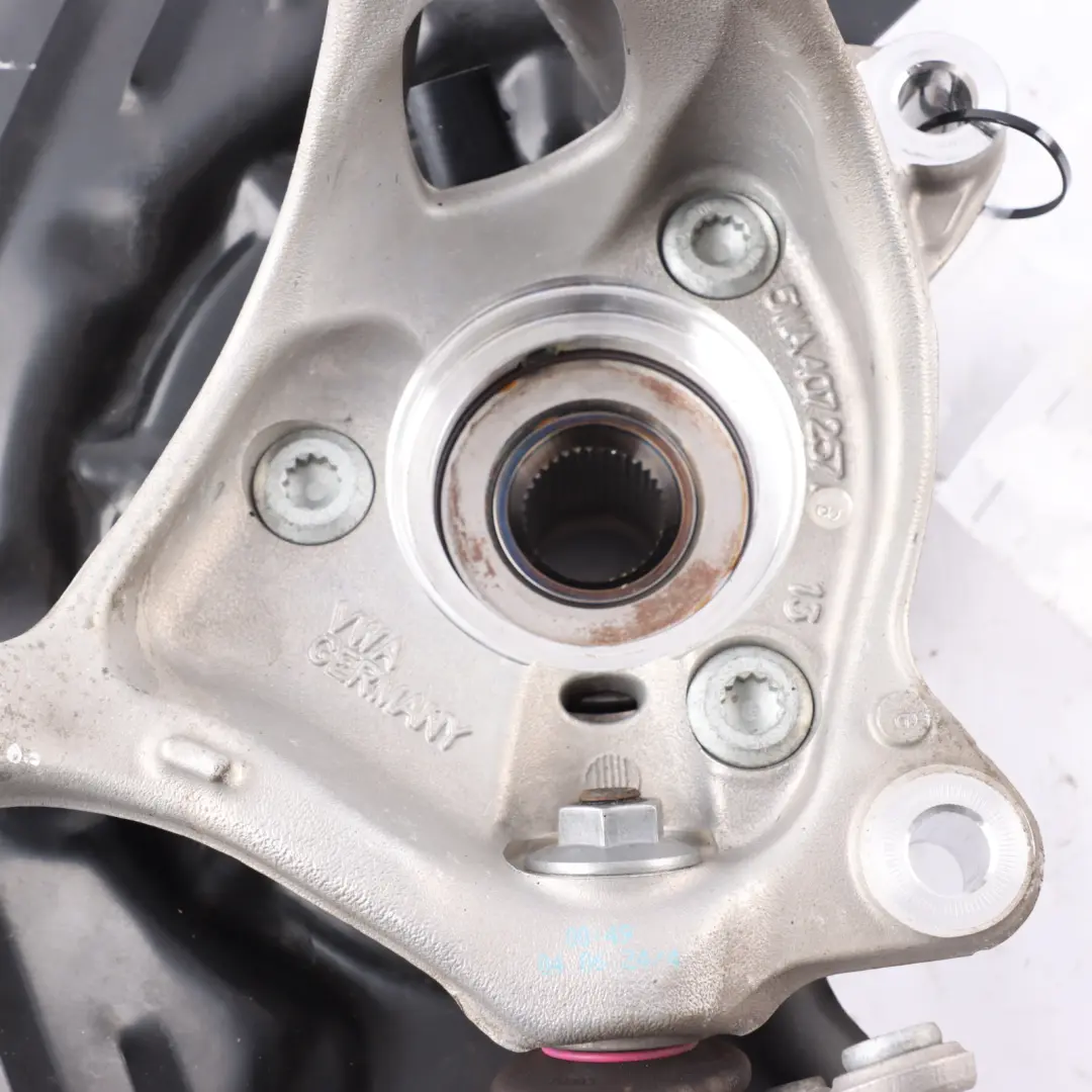 8Y Wheel Carrier Front Left N/S Wheel Hub Holder Brake Plate to Audi S3 with Part number 5WA407253B Audi S3 8Y Wheel Carrier Front Left N/S Wheel Hub Holder Brake Plate - SKU 5WA407253B - Part number 5WA407253B