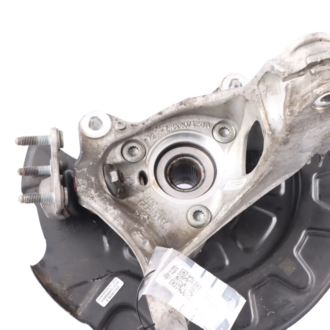 Audi S3 8Y Wheel Carrier Front Right O/S Wheel Hub Holder Brake Disc Plate - SKU 5WA407254A - Part number 5WA407254A