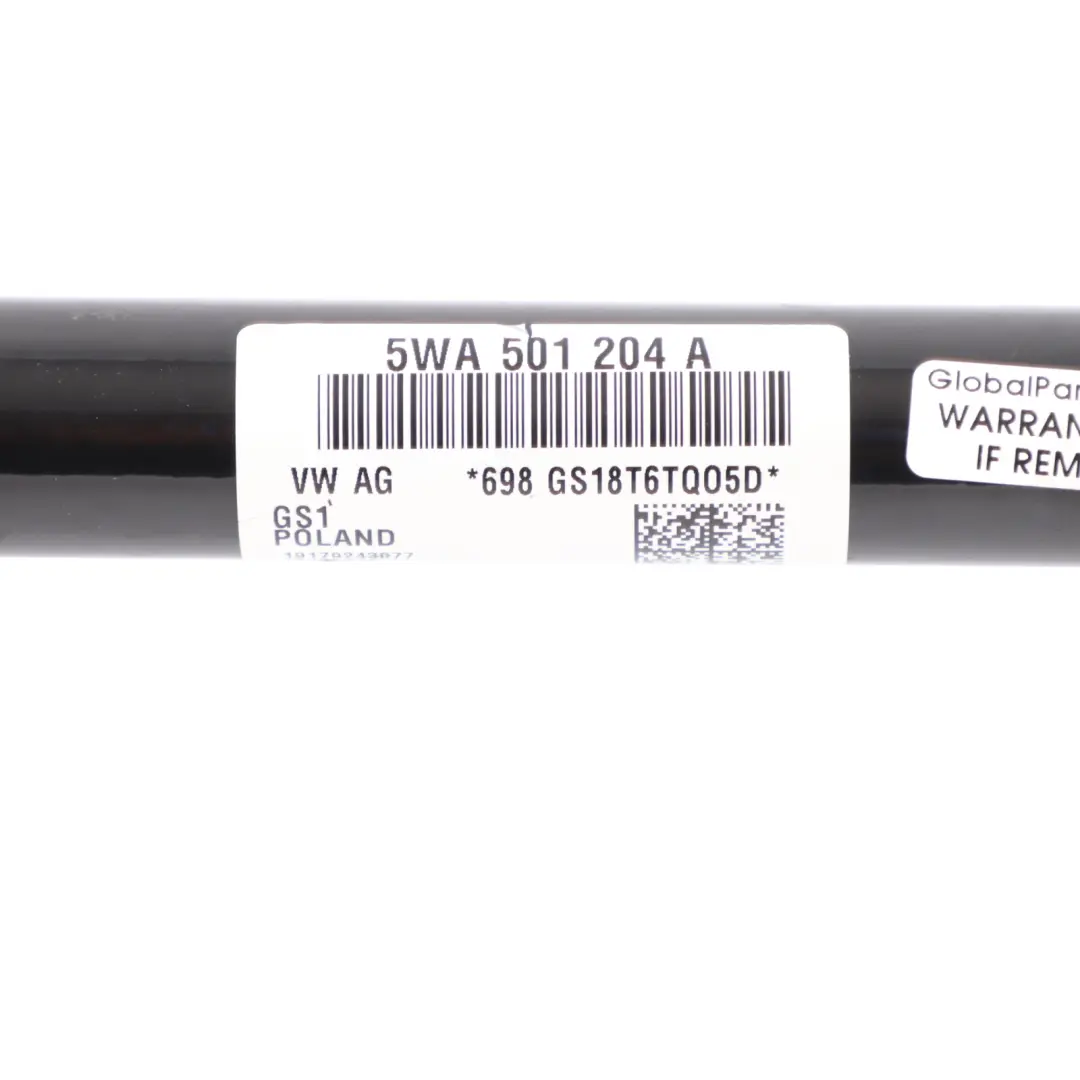 8Y Driveshaft Rear Axle Right O/S Drive Shaft to Audi S3 with Part number 5WA501204A Audi S3 8Y Driveshaft Rear Axle Right O/S Drive Shaft - SKU 5WA501204A - Part number 5WA501204A