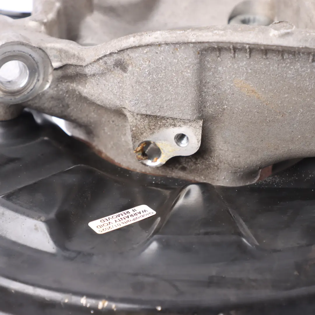 Audi A3 S3 8Y Moyeu roue arrière gauche Fusée direction Plaque frein - SKU 5WA505435G - Numéro de pièce 5WA505435G
