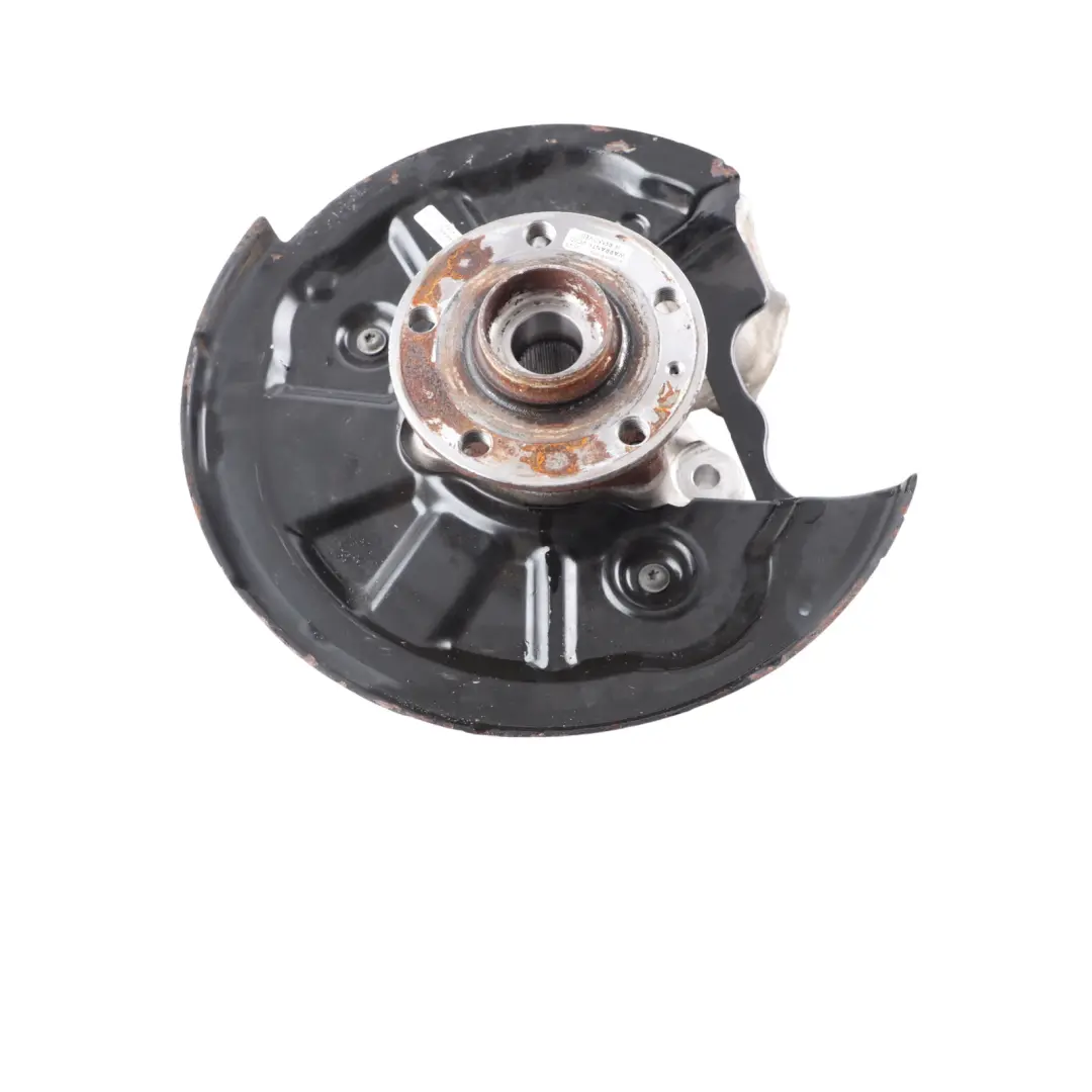 Audi A3 S3 8Y Wheel Hub Rear Left O/S Steering Knuckle Brake Plate - SKU 5WA505435G - Part number 5WA505435G