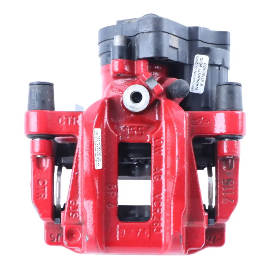 Audi A3 S3 8Y Brake Caliper Rear Left N/S Wheel Brake Unit Red - SKU 5WA615423E - Part number 5WA615423E