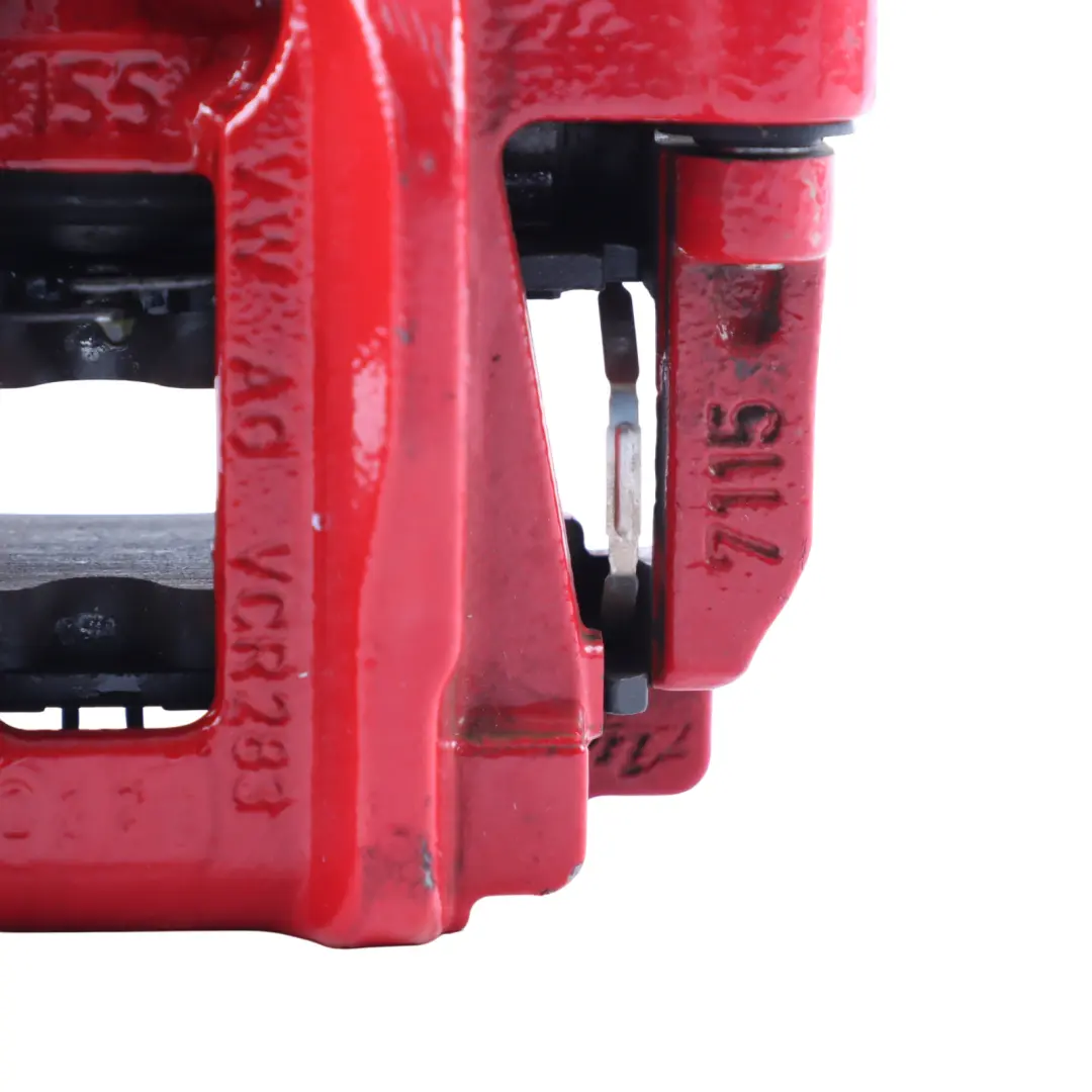 Audi A3 S3 8Y Brake Caliper Rear Left N/S Wheel Brake Unit Red - SKU 5WA615423E - Part number 5WA615423E