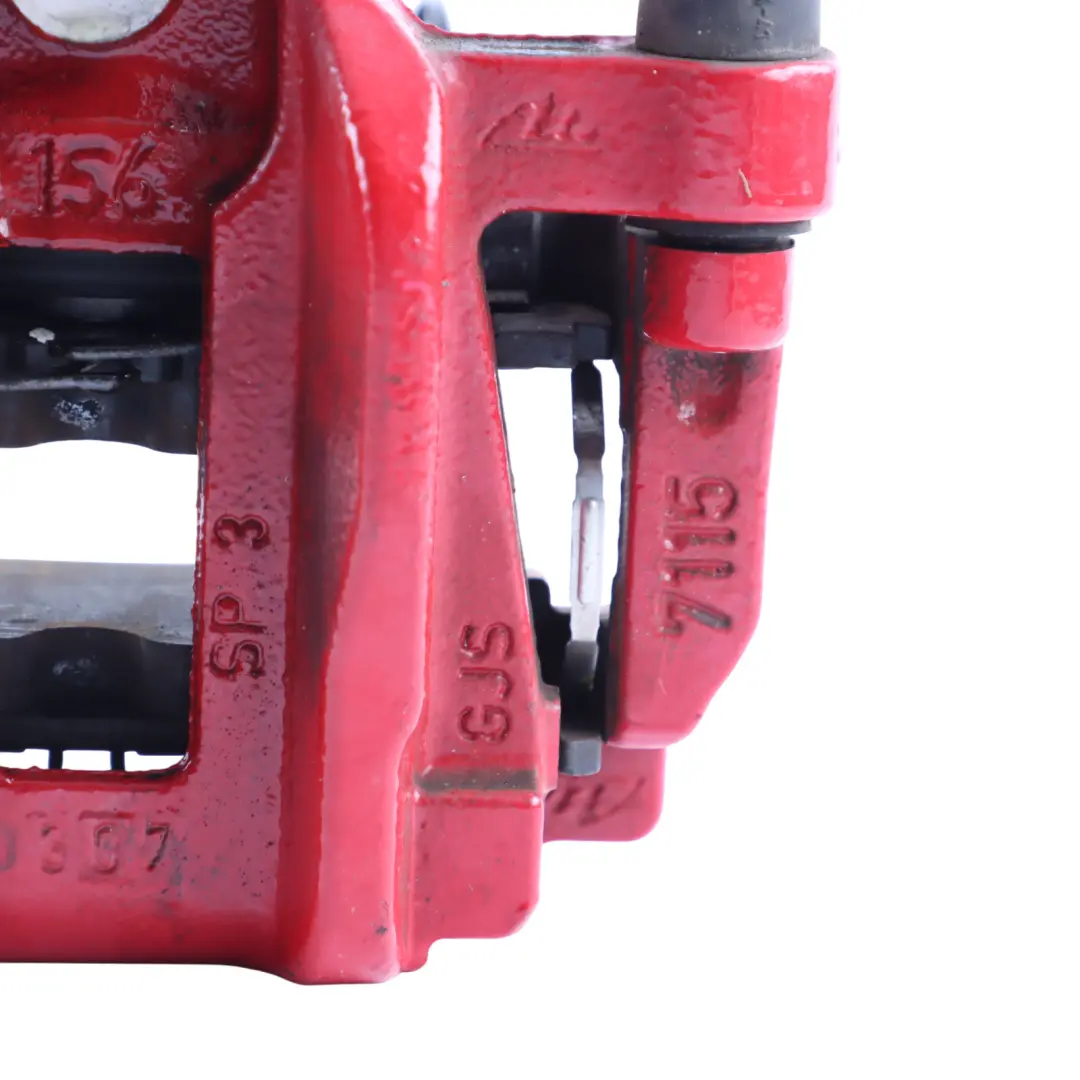 Audi A3 S3 8Y Pinza freno posteriore destra Unità freno ruota rossa - SKU 5WA615424E - Numero di parte 5WA615424E