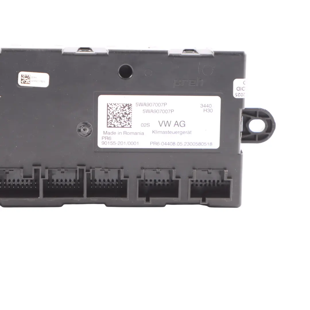 8Y A/C Air Condition Climate Control Module Unit ECU 5WA907007Q to Audi S3 with Part number 5WA907007P Audi S3 8Y A/C Air Condition Climate Control Module Unit ECU 5WA907007Q - SKU 5WA907007P - Part number 5WA907007P