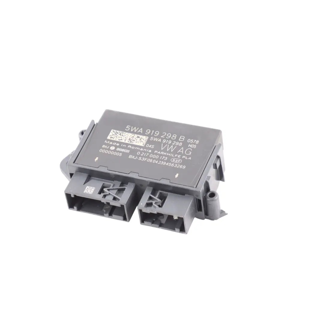 8Y PDC Parking Distance Assist Sensor Module Control Unit to Audi S3 with Part number 5WA919298B Audi S3 8Y PDC Parking Distance Assist Sensor Module Control Unit - SKU 5WA919298B - Part number 5WA919298B