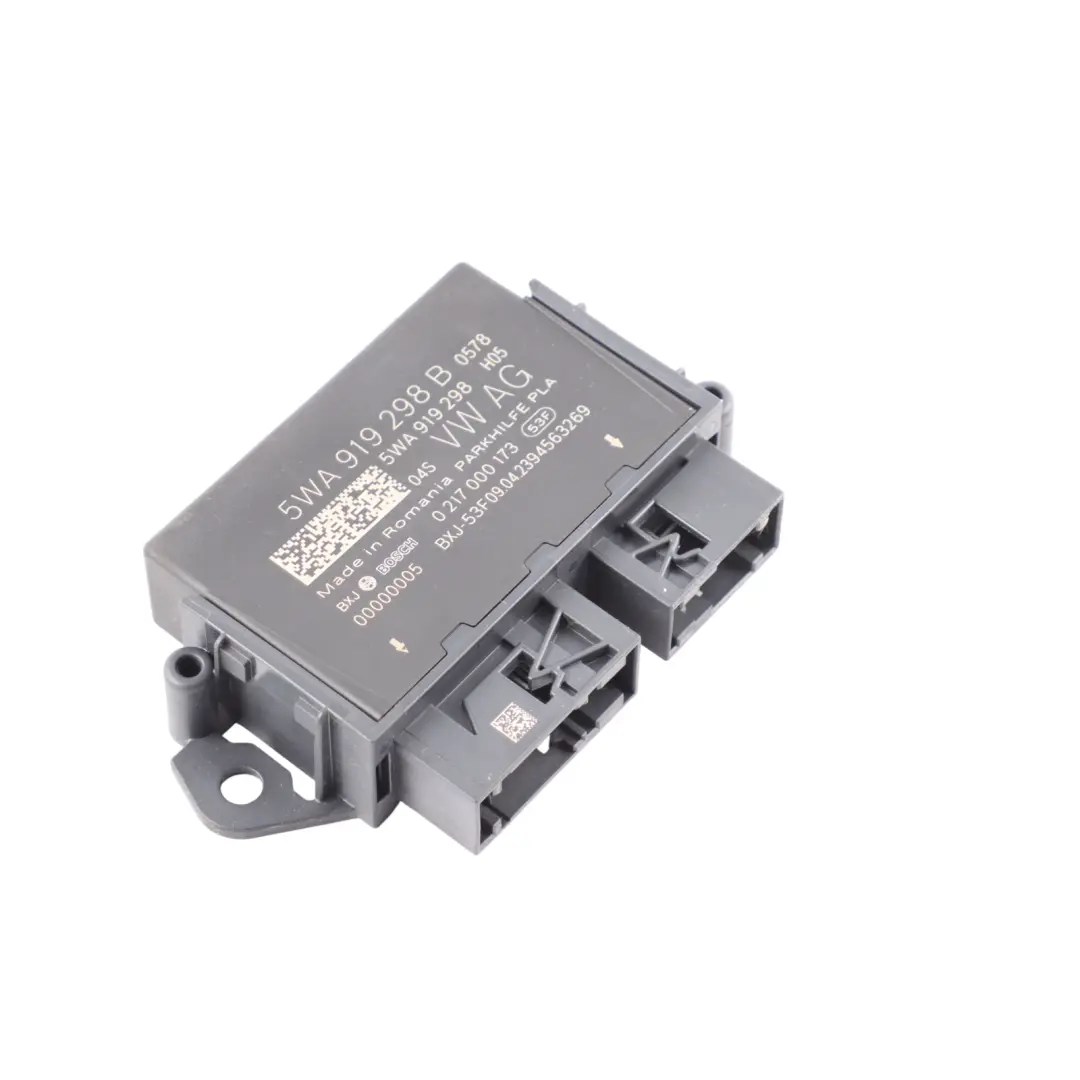 Audi S3 8Y PDC Parking Distance Assist Sensor Module Control Unit - SKU 5WA919298B - Part number 5WA919298B