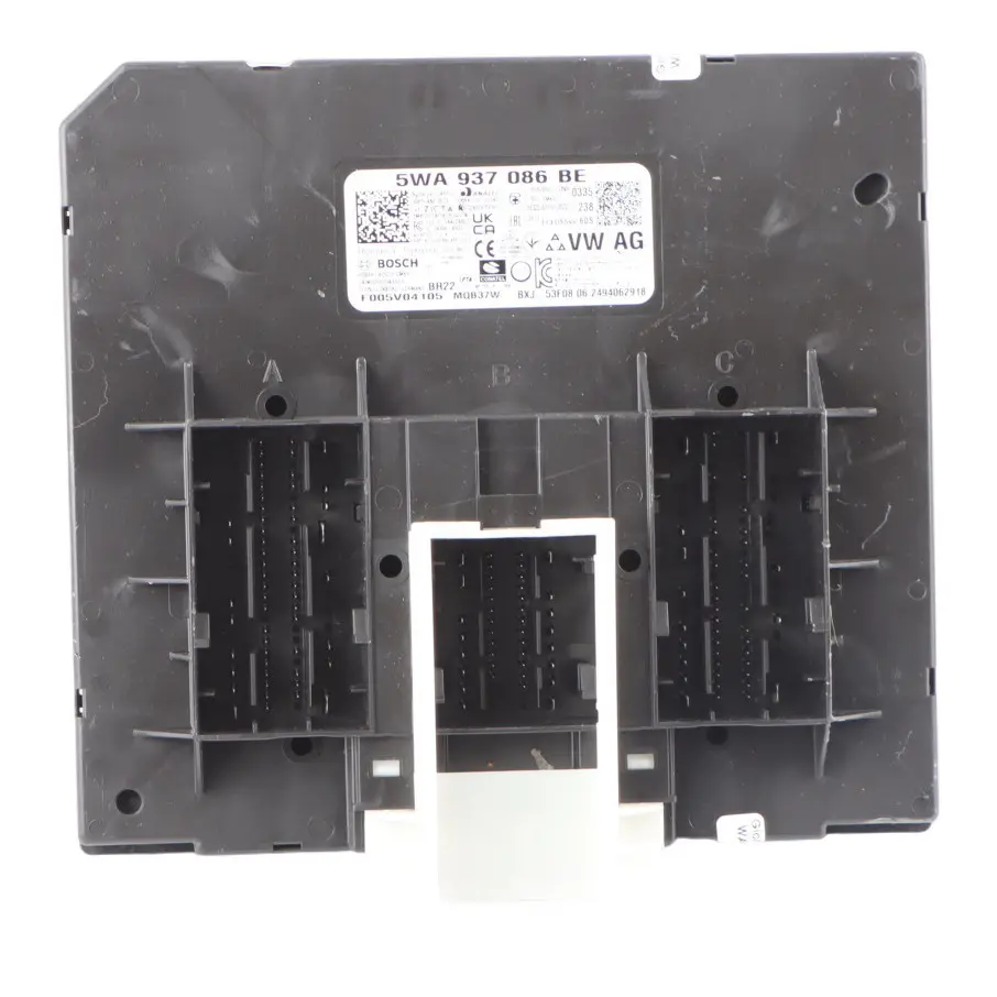 8Y Module BCM Body Control Unit Module ECU to Audi S3 with Part number 5WA937086BE Audi S3 8Y Module BCM Body Control Unit Module ECU - SKU 5WA937086BE - Part number 5WA937086BE