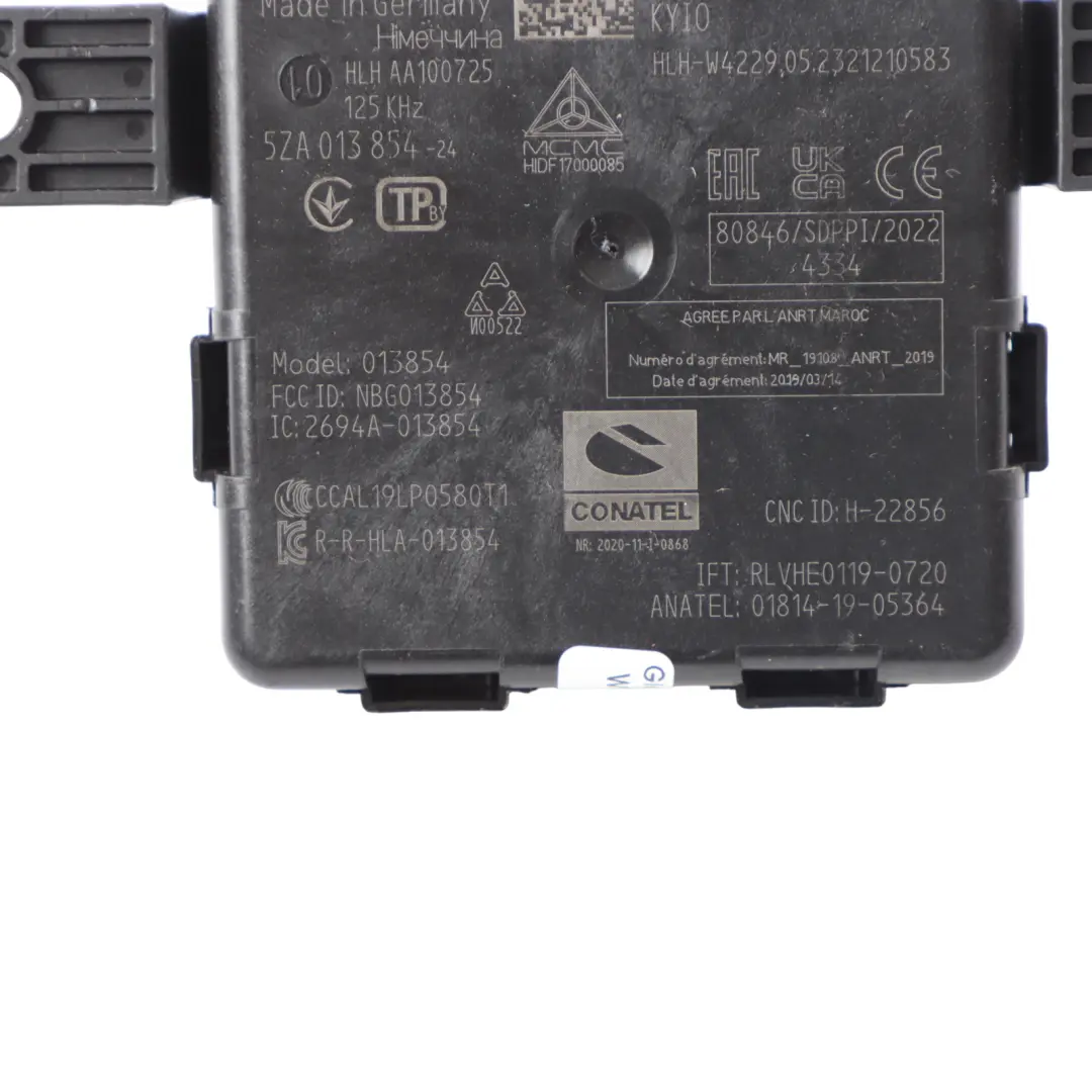 Audi A3 8Y Skoda Octavia Mk4 Módulo Control Entrada Sin Llave ECU - SKU 5WA959436Q - Número de pieza 5WA959436Q