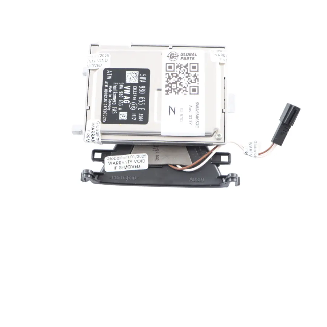 8Y Front Camera FAS Lane Assistance Control Unit to Audi A3 S3 with Part number 5WA980653E Audi A3 S3 8Y Front Camera FAS Lane Assistance Control Unit - SKU 5WA980653E - Part number 5WA980653E