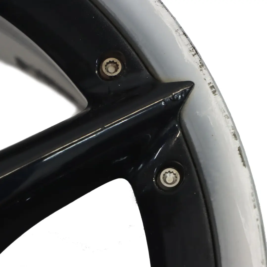 BMW Z4 E85 E86 Black Front Wheel Alloy Rim 18" ET:47 8J Star Spoke 108 - SKU 6758194-3 - Part number 6758194