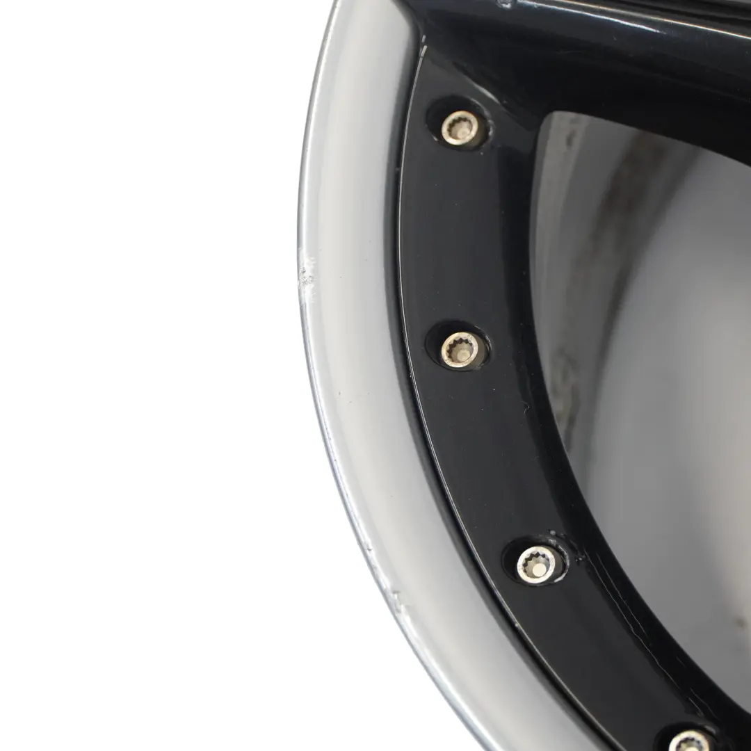 BMW Z4 E85 E86 Cerchio lega posteriore nero 18" 8,5J ET50 Star Spoke 108 - SKU 6758195-3 - Numero di parte 6758195