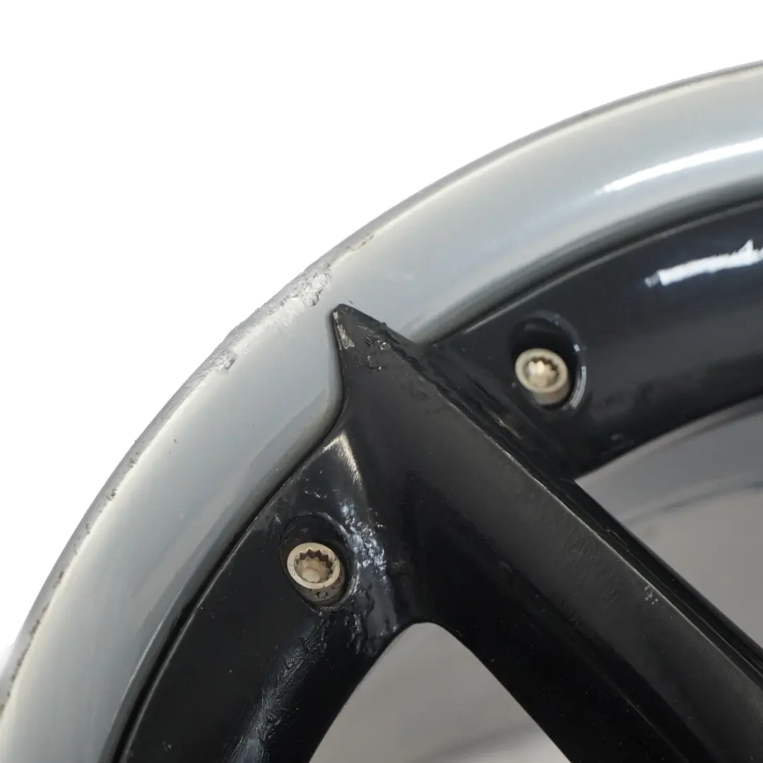 BMW Z4 E85 E86 Cerchio lega posteriore nero 18" 8,5J ET50 Star Spoke 108 - SKU 6758195-3 - Numero di parte 6758195
