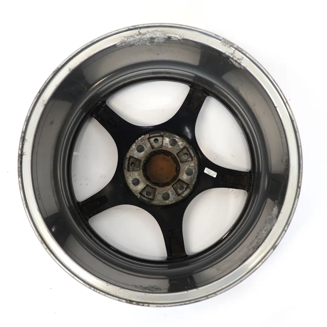 BMW Z4 E85 E86 Schwarz Hintere Alufelge 18" 8,5J ET:50 Sternspeiche 108 - SKU 6758195-4 - Teilenummer 6758195