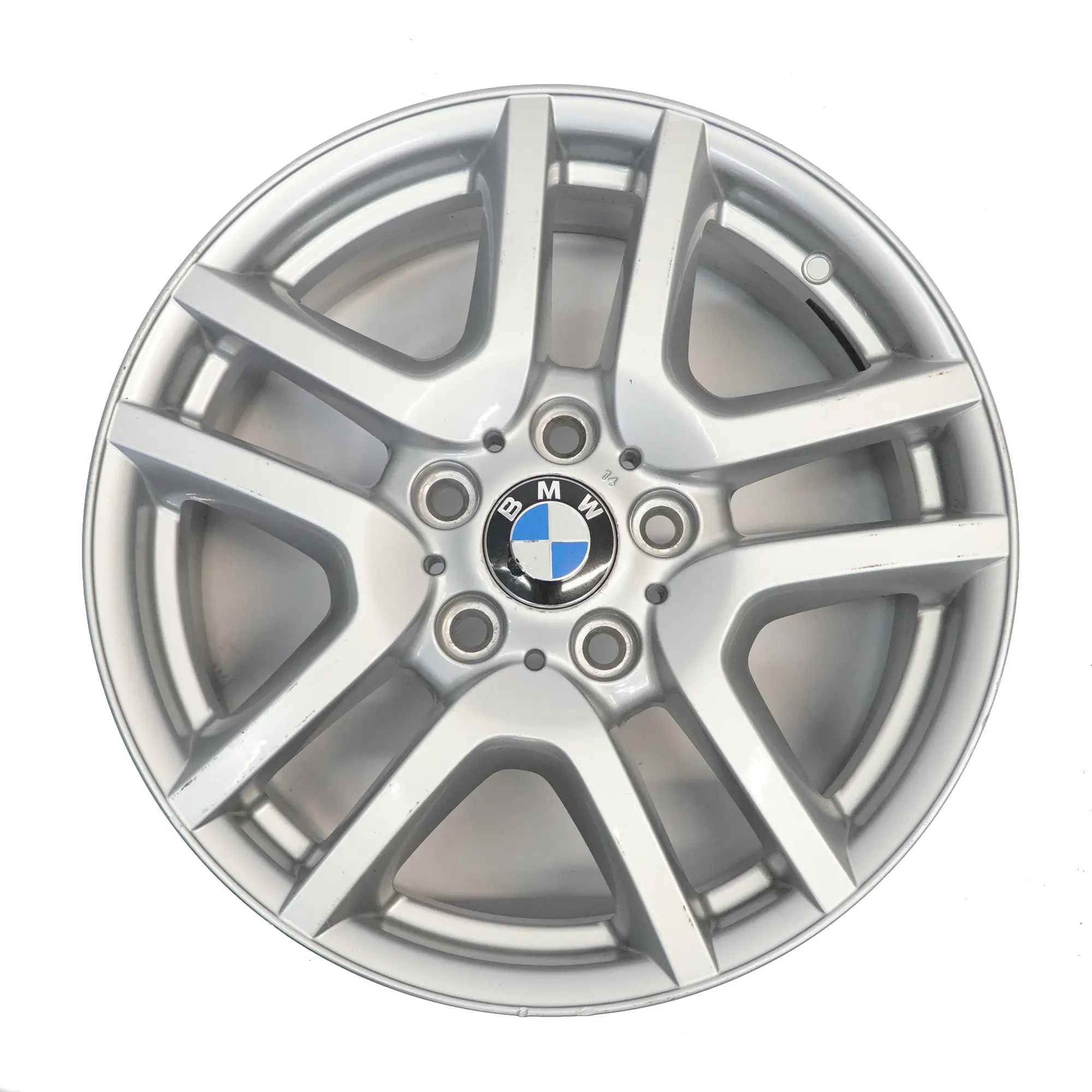 BMW X5 E53 Cerchi in lega leggera argento a V raggi 130 17" 7,5J ET:40 6761929