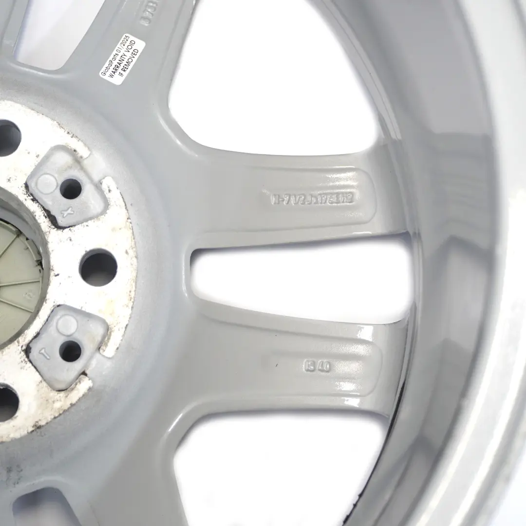 BMW X5 E53 Silver Light Alloy Wheel Rim V spoke 130 17" 7,5J ET:40 - SKU 6761929-4 - Part number 6761929