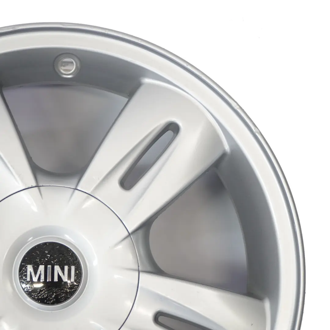 Mini Cooper One R50 R52 Silver Wheel Alloy Rim 15" ET:45 5,5J 5 Star Rocket 93 - SKU 6763295-4 - Part number 6763295