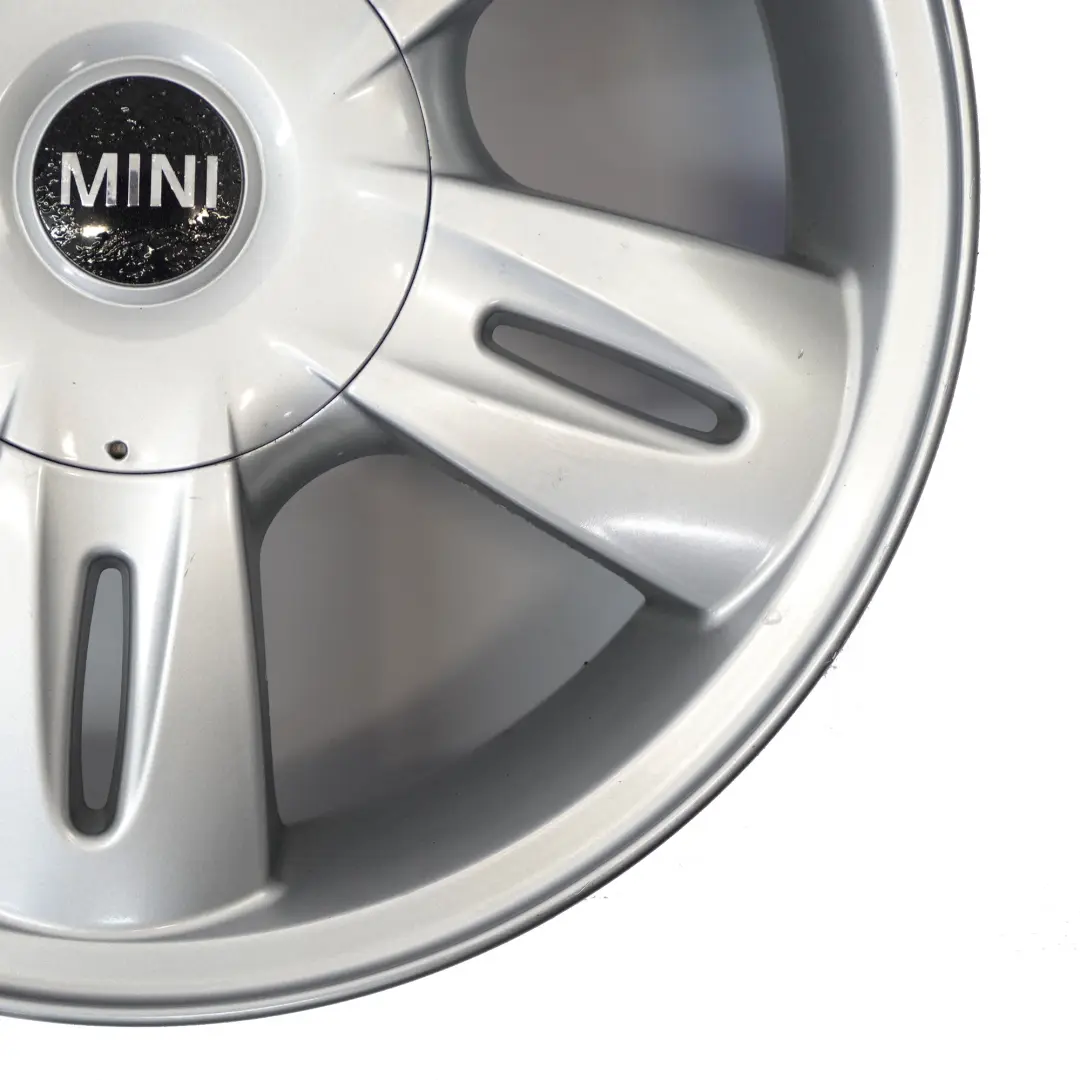 Mini Cooper One R50 R52 Silver Wheel Alloy Rim 15" ET:45 5,5J 5 Star Rocket 93 - SKU 6763295-4 - Part number 6763295
