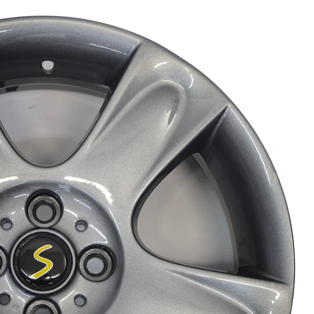 Mini Cooper One R50 R52 R53 Grigio Cerchio lega 17" ET:48 7J 5-Star 91 - SKU 6763299-10 - Numero di parte 6763299