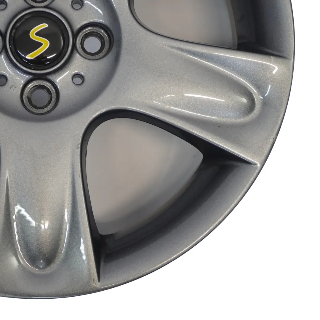 Grey Wheel Alloy Rim 17" ET:48 7J 5-Star 91 to Mini Cooper One R50 R52 R53 with Part number 6763299 Mini Cooper One R50 R52 R53 Grey Wheel Alloy Rim 17" ET:48 7J 5-Star 91 - SKU 6763299-10 - Part number 6763299