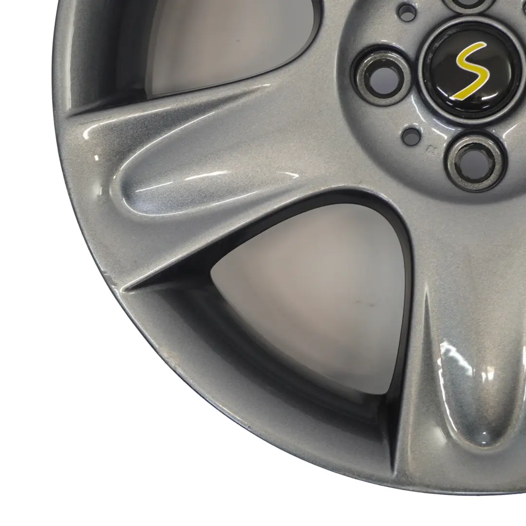 Mini Cooper One R50 R52 R53 Grigio Cerchio lega 17" ET:48 7J 5-Star 91 - SKU 6763299-10 - Numero di parte 6763299