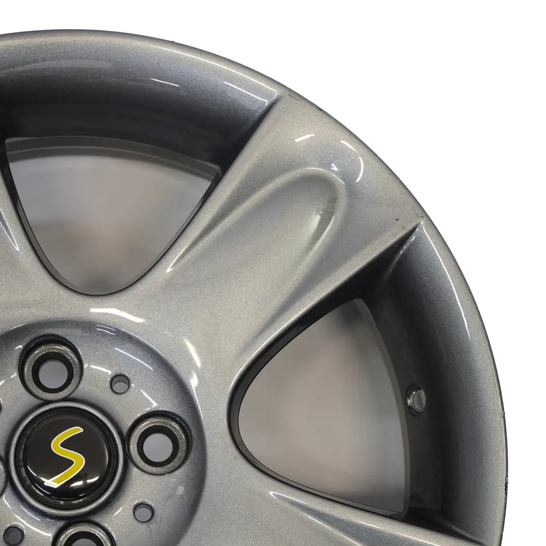 Mini Cooper One R50 R52 R53 Grigio Cerchio lega 17" ET:48 7J 5-Star 91 - SKU 6763299-5 - Numero di parte 6763299