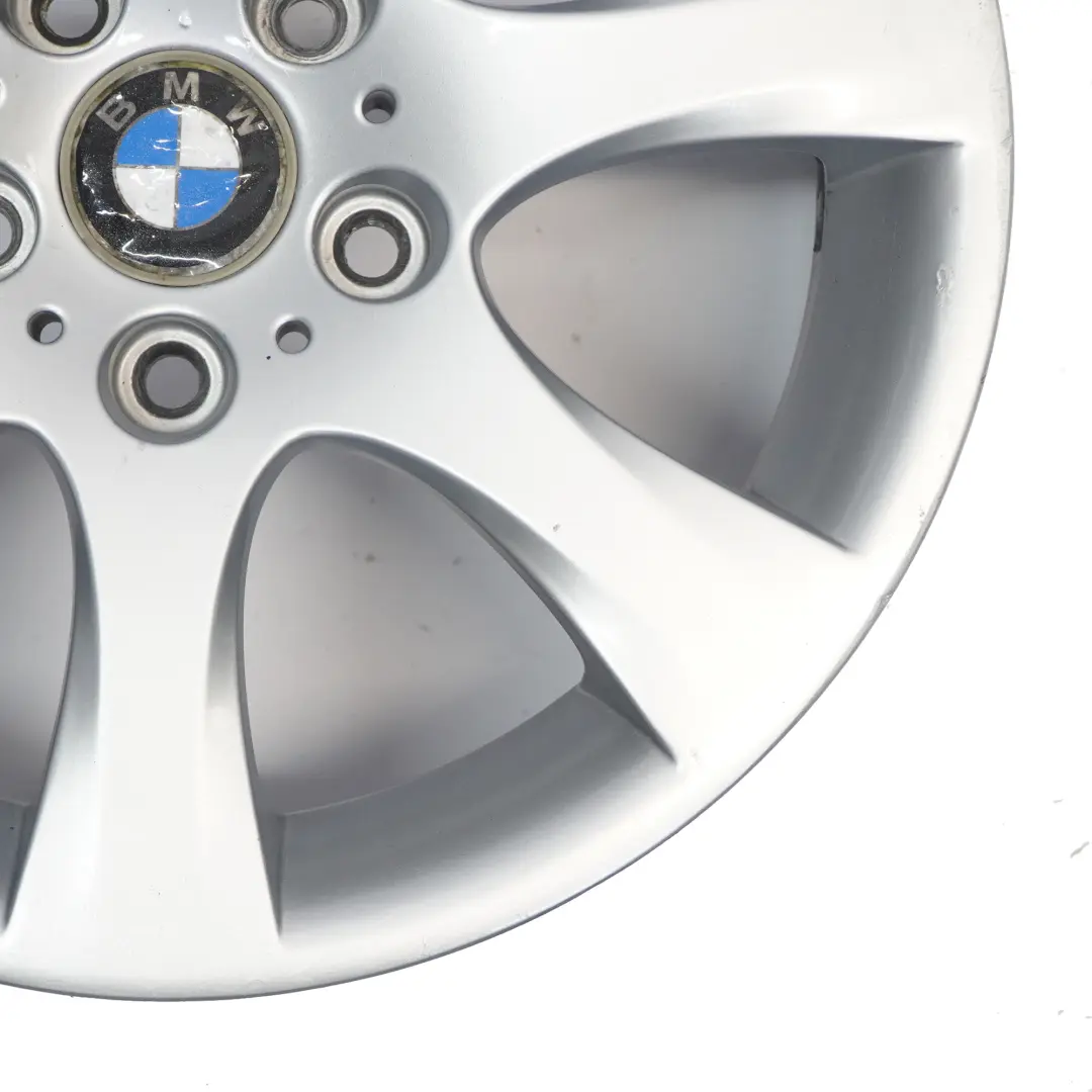Leichtmetallfelge Alufelge 17" Sternspeiche 185 8J ET:34 für BMW E90 E91 E92 mit Teilenummer 6764623 BMW E90 E91 E92 Leichtmetallfelge Alufelge 17" Sternspeiche 185 8J ET:34 - SKU 6764623-1 - Teilenummer 6764623